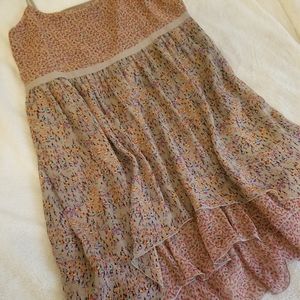 Silky spaghetti strap dress